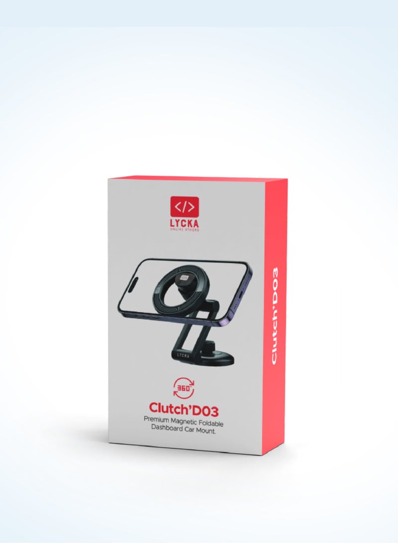 Lycka Clutch D03 – Magnetic Dashboard & Windshield Mount with Multi-Angle Flexibility - Image 5
