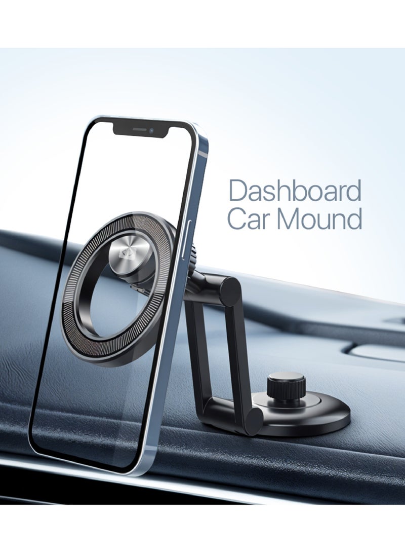 Lycka Clutch D03 – Magnetic Dashboard & Windshield Mount with Multi-Angle Flexibility - Image 2