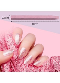 Mudder 8 Pieces Stone Nail File Nail Pumice Stone Stick Pumice Stone Nail Cuticle Pusher Stone File for Home Salon Nail Buffing Tool  - Image 3