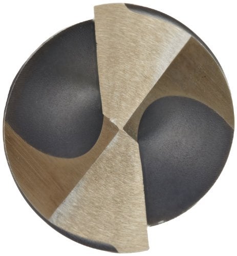 YG-1 - D1191039 D1191 High Speed Steel Split Point 3 Flat Black/Gold Silver/Deming Drill Bit, 118 Degree, 39/64" Diameter x 6" Length (Pack of 1) - Image 3
