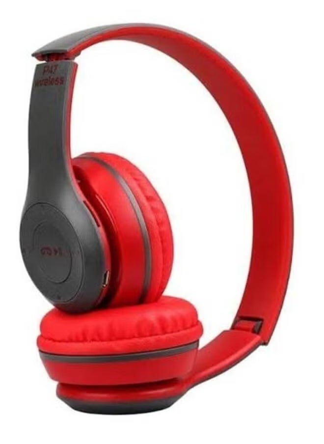P47 Wireless Bluetooth Stereo Headphone P47 Headset With Hidden Mic  - Image 1