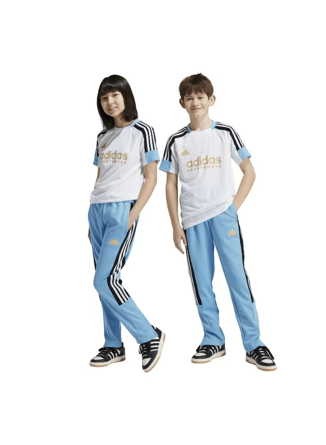 Adidas J Np Tiro Pant Blue Training Pants 7-8Y