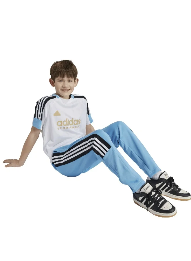Adidas J Np Tiro Pant Blue Training Pants 7-8Y