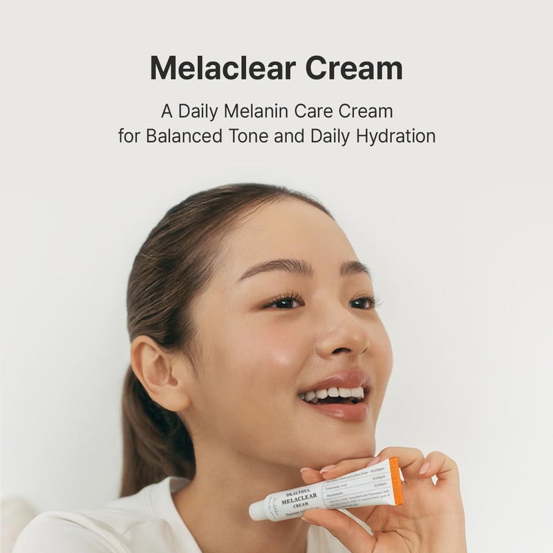 Dr.althea Melaclear Cream – Korean Vegan Brightening Cream with TXA & Alpha-Arbutin, Targets Dark Spots & Uneven Skin Tone, Fragrance-Free, 20ml - Image 2