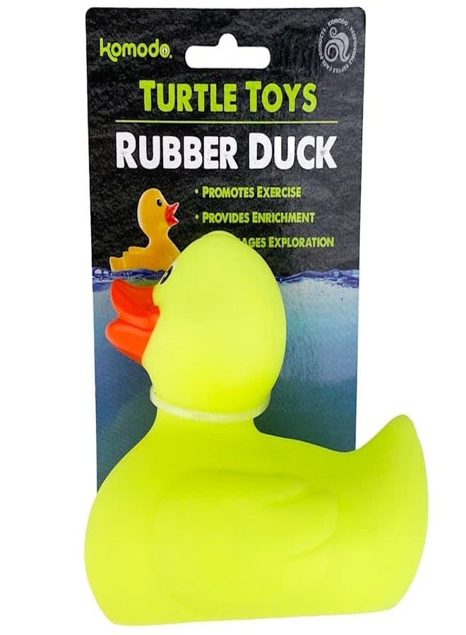 Komodo Rubber Duck Toy for Aquatic Turtles, Assorted Colors - Image 2