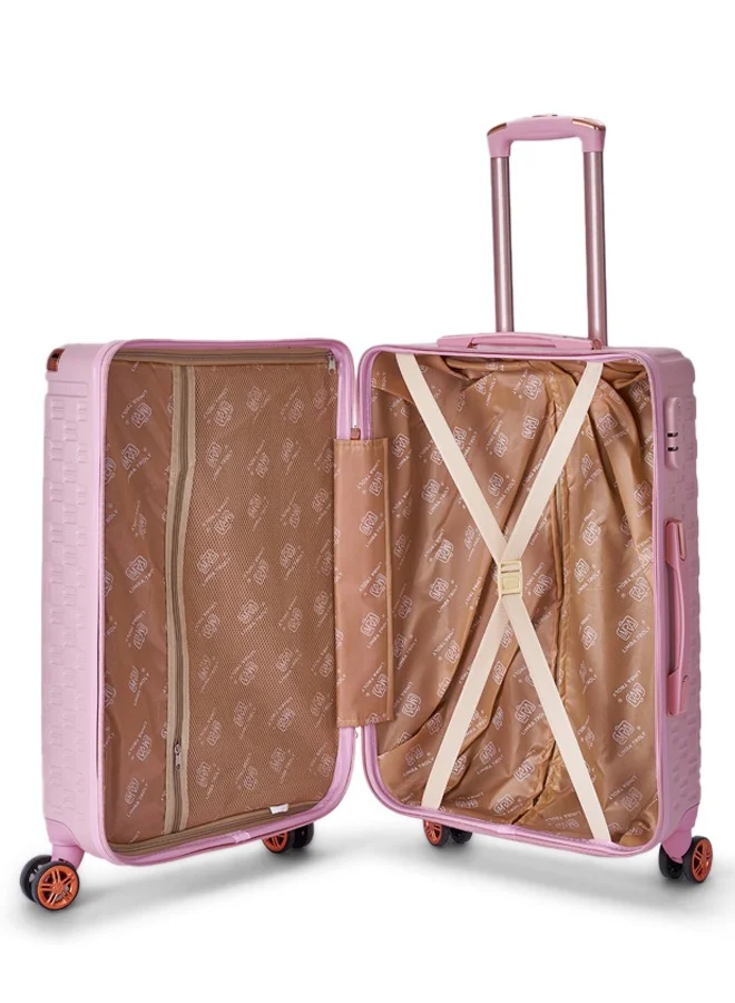 LIMRA A travel bag set consisting of 6 luggage bags Pink color, size 32"/28"/24"/20"/15"/12 inches