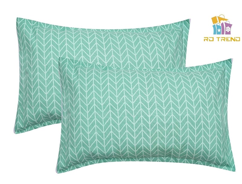 RD TREND Presents 200TC Super Soft Glace Cotton Printed Pillow Covers (18 inches by 28 inches) (Desgin-3, 8) (Multicolor) - Image 4