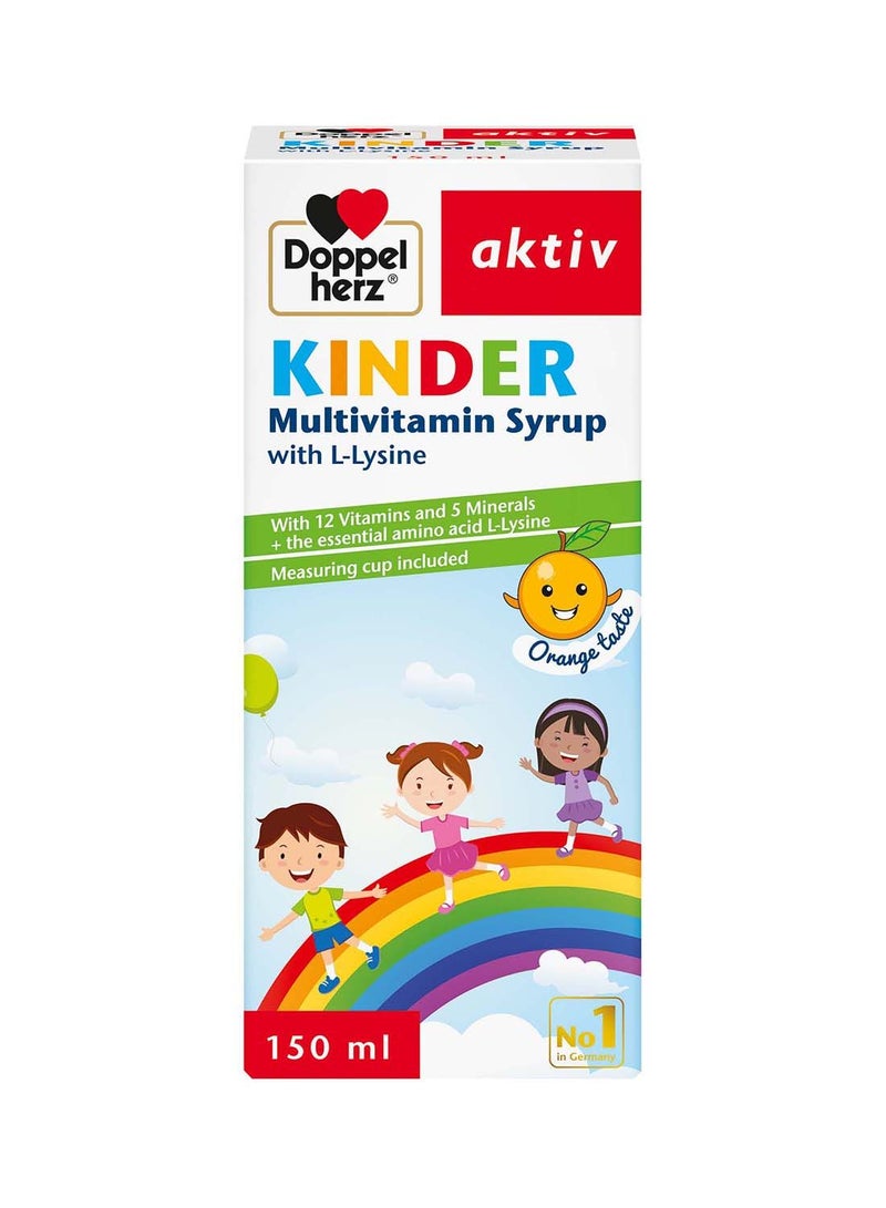 Doppelherz Aktiv Children Multivitamin Syrup,150 ml - Image 1