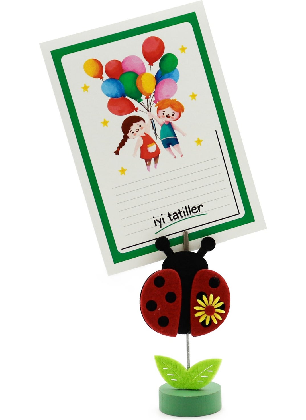 Repro Design 10 x 14 cm Happy Holidays Printed Card 30 Pieces Model-1  - Image 1