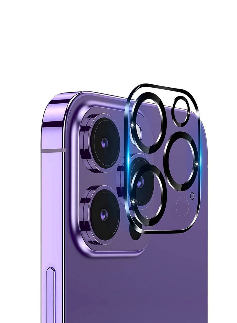 Xtiger واقي عدسة كاميرا كامل من Xtiger بصلابة 9H لجهاز Apple iPhone 14 Pro – مقاوم للخدوش ومضاد للبصمات وحماية من الصدمات - Image 2