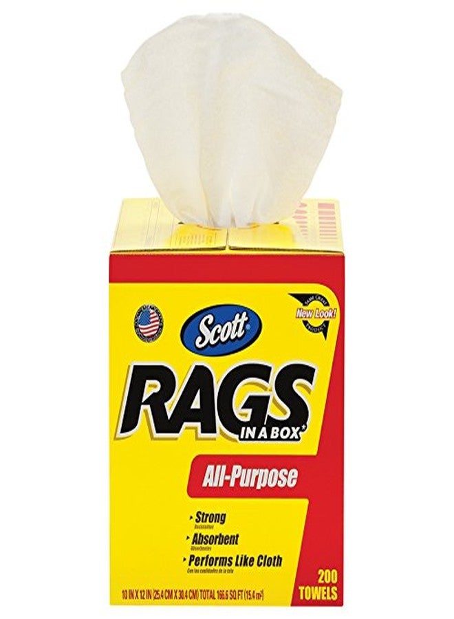 Scott Rags In A Box, White