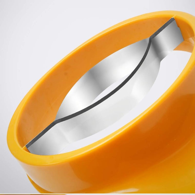 HengKe Mango Slicer Peeler Cutter Splitter Pitte with Stainless Steel Blade Fruit Divider Ergonomic Rubber Grip Handle Non Slip Extra Large Mango Cutter Divider - Image 3