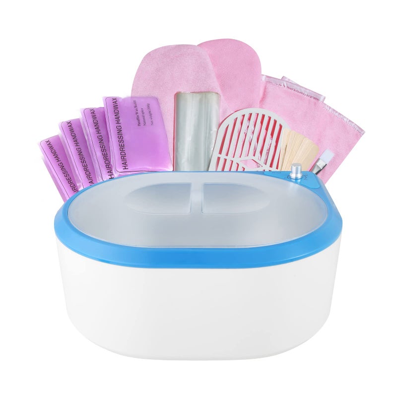 New Paraffin Wax Machine for Hand and FeetParaffin Bath Upgrade Spa Wax for Smoothens and Softens Dry Skin Quick Heating Paraffin Wax WarmerBlue