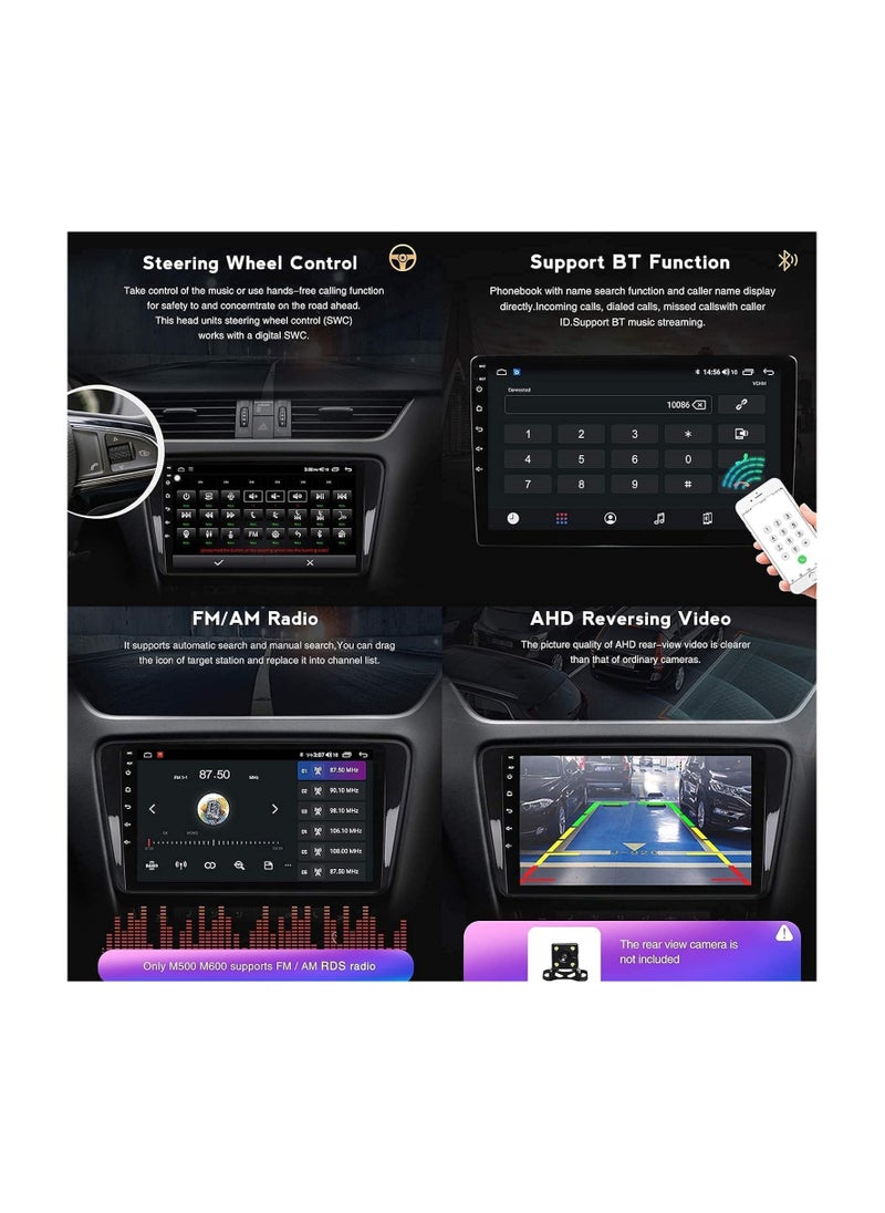 SHEZA STAR - Android Car Stereo for Mitsubishi Outlander 2017 To 2022 Auto AC 6GB RAM 128GB ROM MirrorLink WiFi BT, 10 Inch Support SIM Card, Apple Carplay, 2.5D IPS Touch Screen with Backup Camera Included - Image 1