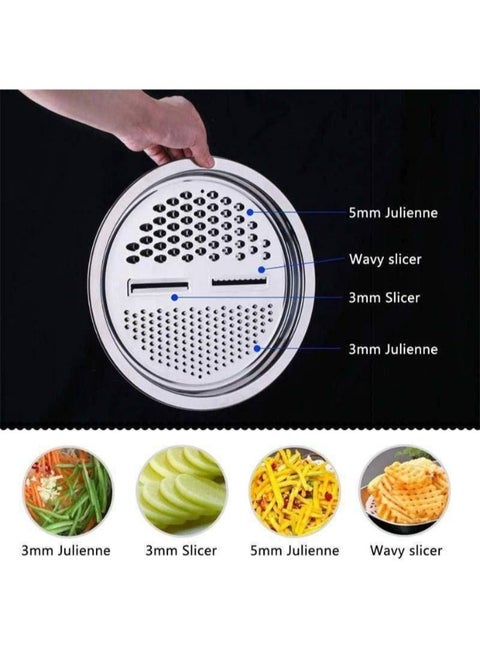 Streamline your kitchen tasks with the 3-in-1 Stainless Steel Grater Set. Designed for versatility and durability, this set includes three different graters to handle all your food prep needs, from fine zesting to coarse shredding. With its premium stainless steel construction and ergonomic design, this grater set ensures efficient performance and easy cleaning, making it a must-have for every home chef.