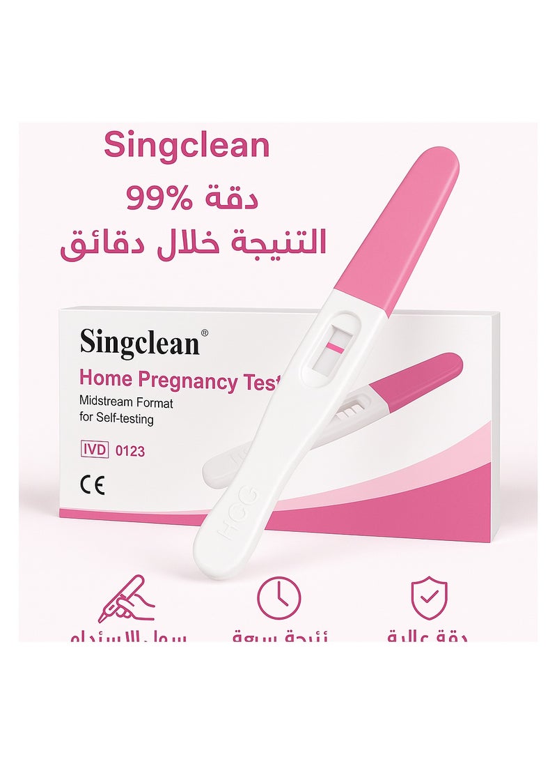 SingClean HCG Pregnancy Rapid Test Midstream