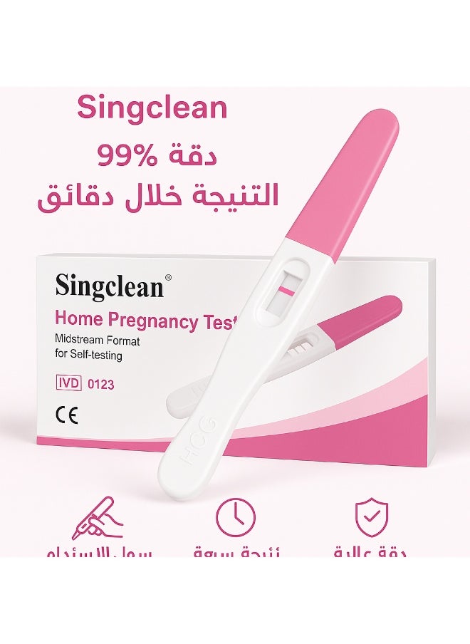 SingClean HCG Pregnancy Rapid Test Midstream