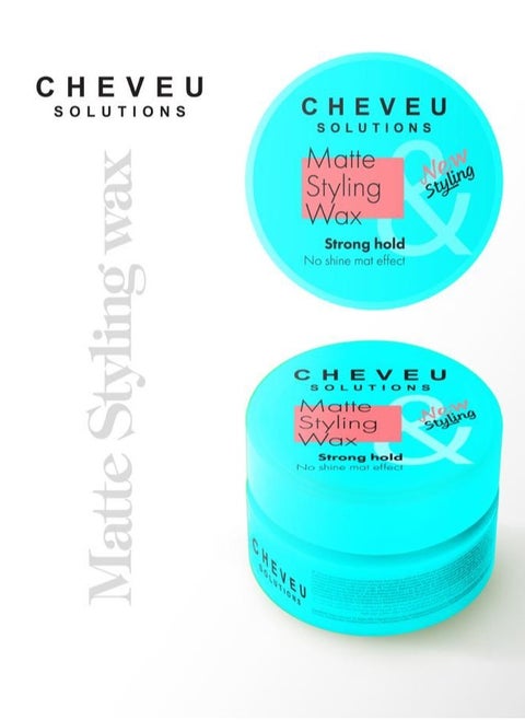 Matte Styling Wax: Strong Hold & Textured Finish 100 ml
