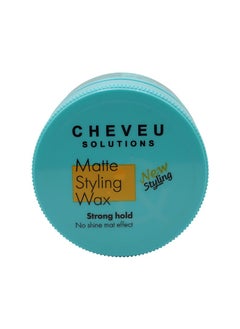 CHEVEU SOLUTIONS Matte Styling Wax: Strong Hold & Textured Finish 100 ml  - Image 2