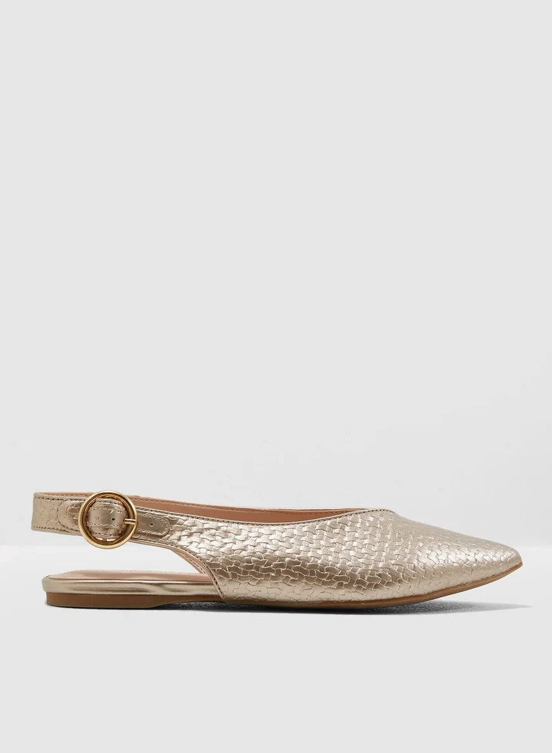 DOROTHY PERKINS Palermo Ballerina - Gold