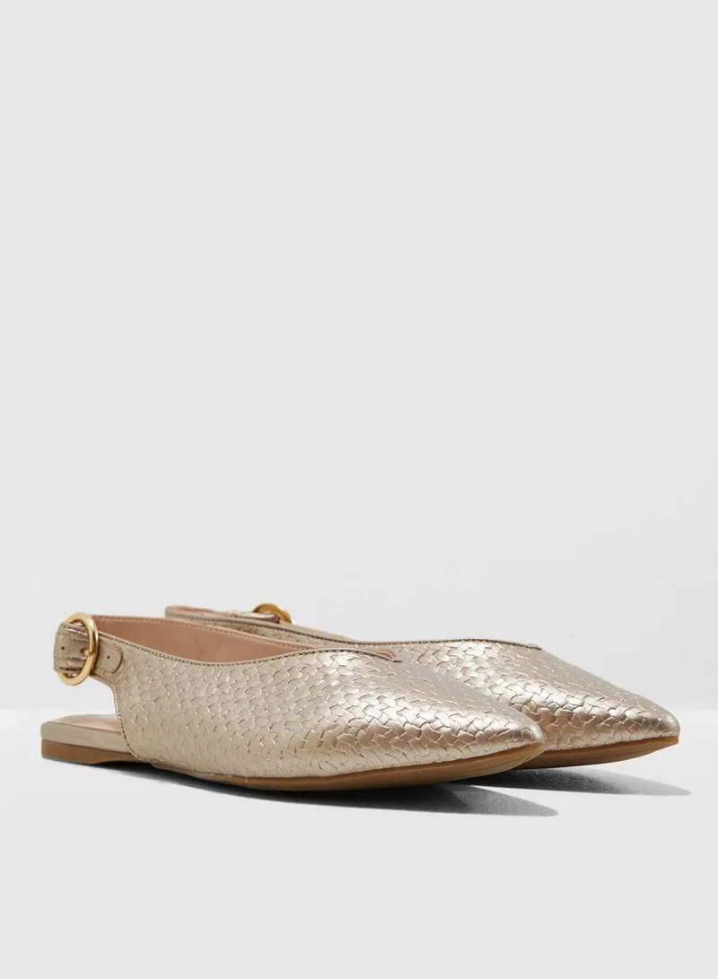 DOROTHY PERKINS Palermo Ballerina - Gold