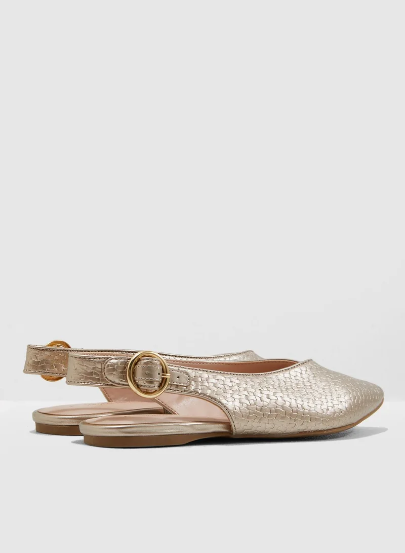 DOROTHY PERKINS Palermo Ballerina - Gold