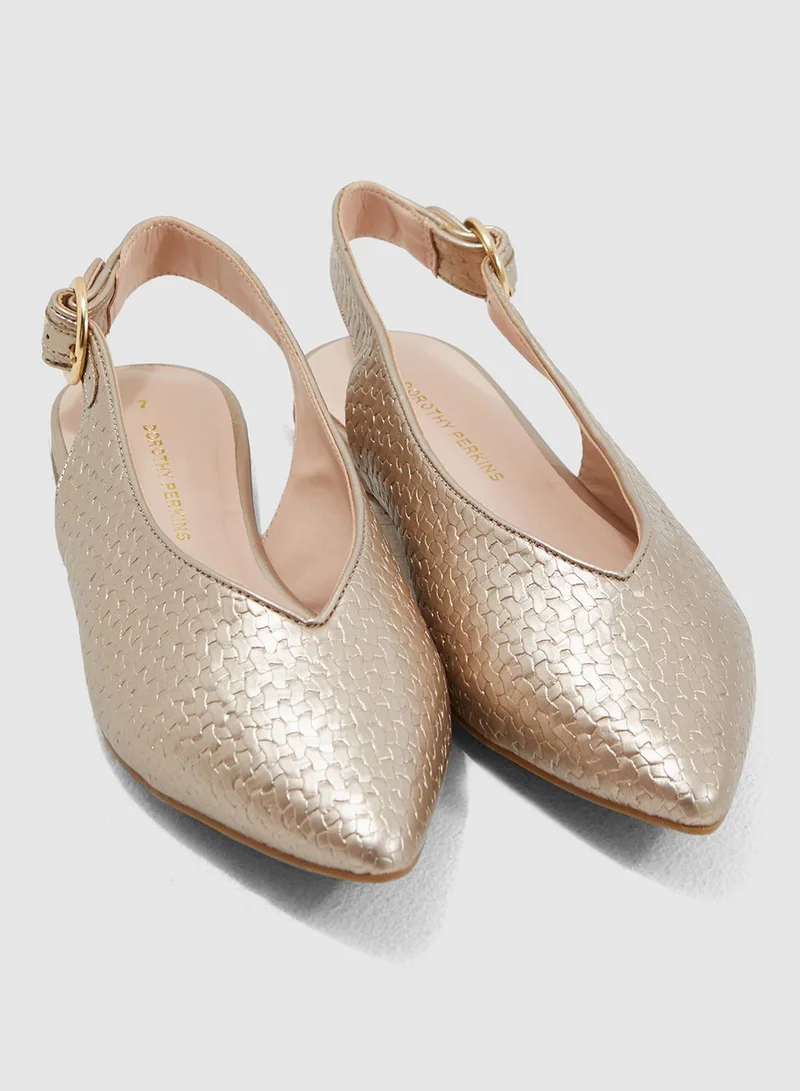 DOROTHY PERKINS Palermo Ballerina - Gold
