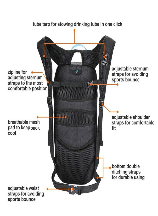 Arvano Bike Backpack Small Mountain Biking Backpack Lightweight 6l Daypack - MTB Cycling,Hiking,Skiing,Snow Bicycle,Snowboard - Image 4