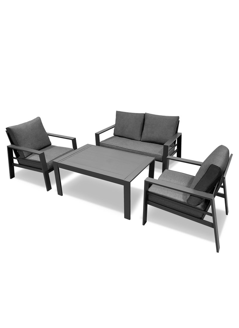 Maple Home Outdoor Sofa Set 2-Seater Sofa 2-Single Armchair Seating Coffee Table Fabric Cushioned Sturdy Aluminium Frame weather-Resistance Rust Proof Balcony Garden Patio Furniture (2+1+1+Table) - pzsku/Z7166C870EB4BABBEA003Z/45/_/1731506111/34c858ba-35cb-469d-9321-c1277ac63210