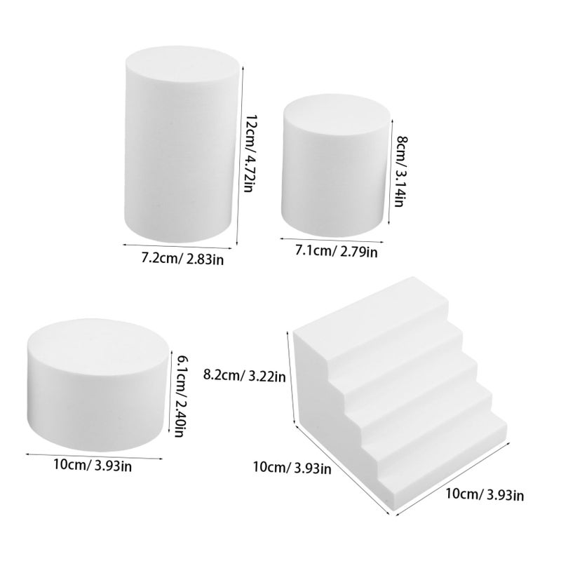 Geometric Foam Photo Prop Background Blocks For Jewelry Makeup Display - Image 3