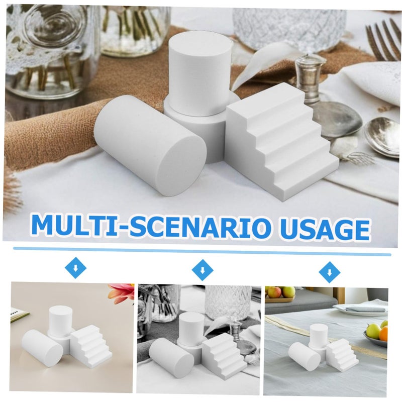 Geometric Foam Photo Prop Background Blocks For Jewelry Makeup Display - Image 4