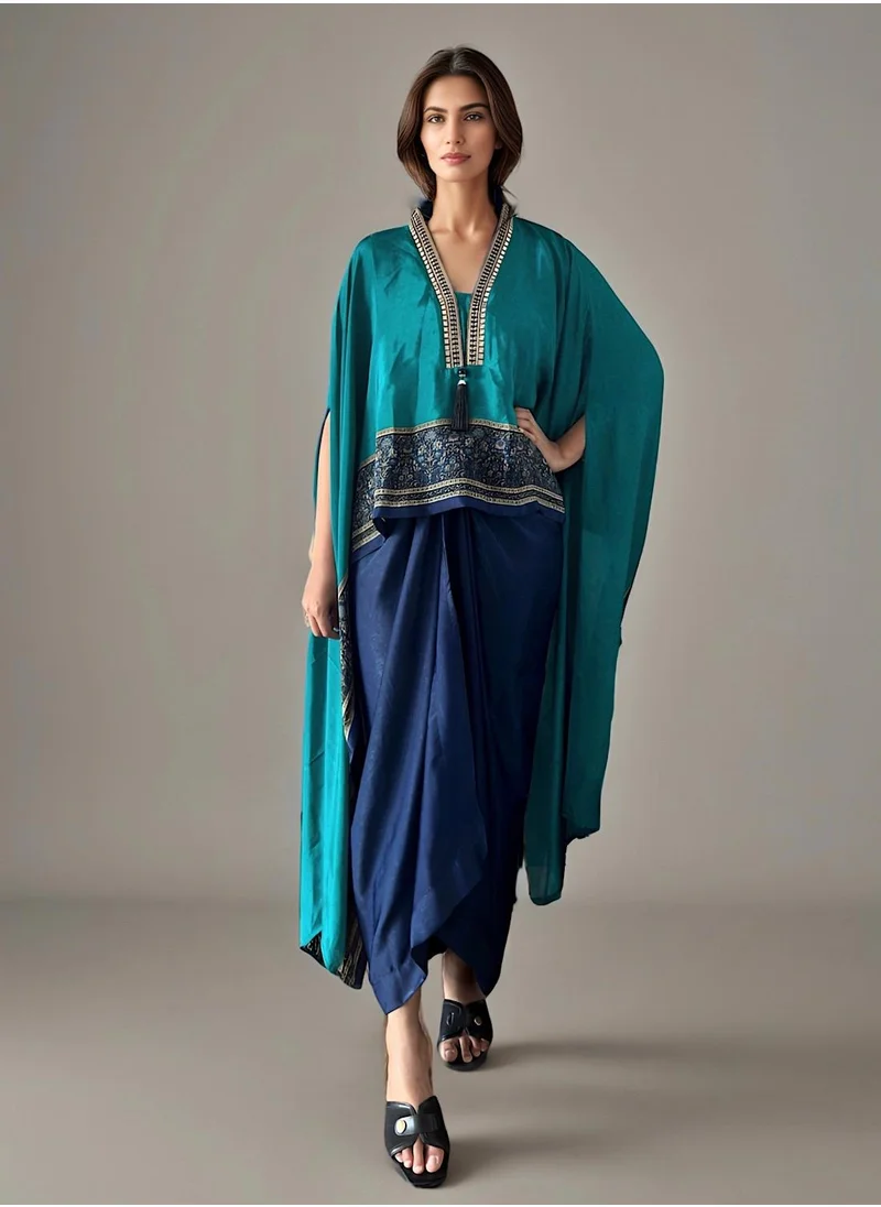 إكستاسي Draping Skirt Set