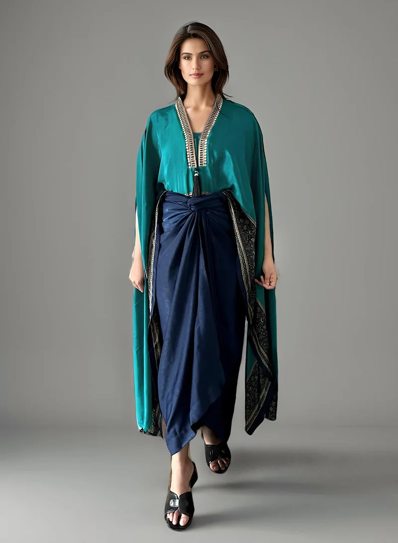 ECSTACY  Draping Skirt Set for Women | Best Price UAE