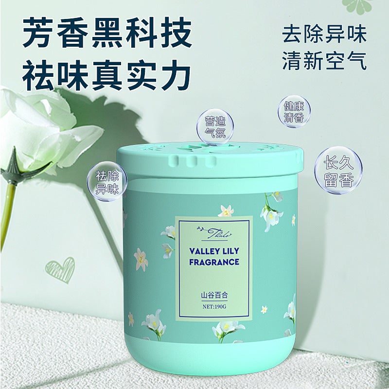 Wardrobe Bathroom Maple Leaf Solid Balm Air Freshener Toilet Deodorizing Bedroom Aromatherapy Long-Lasting Light Fragrance - Image 5
