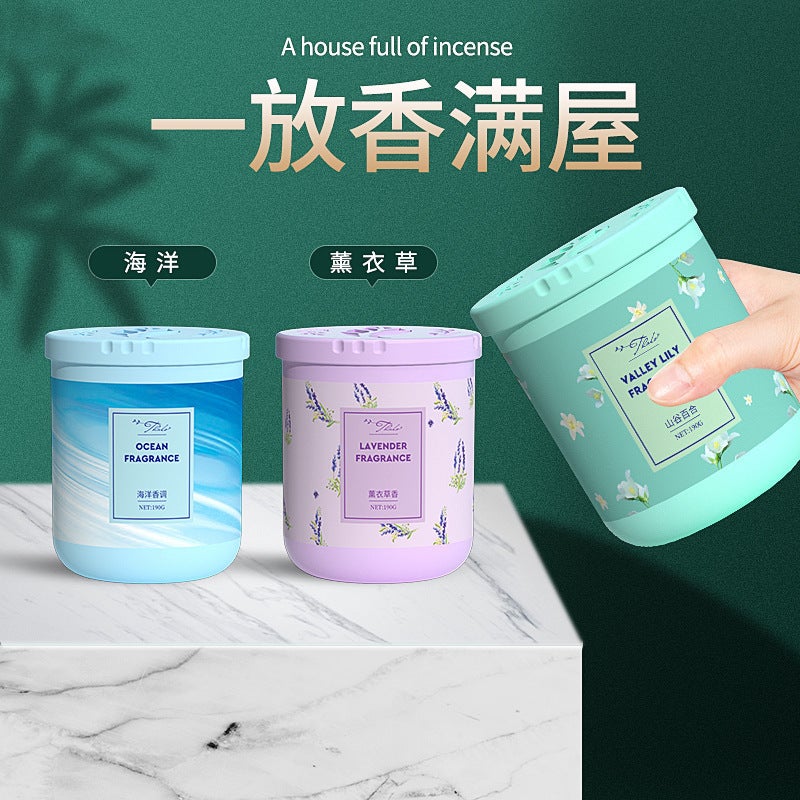 Wardrobe Bathroom Maple Leaf Solid Balm Air Freshener Toilet Deodorizing Bedroom Aromatherapy Long-Lasting Light Fragrance - Image 4