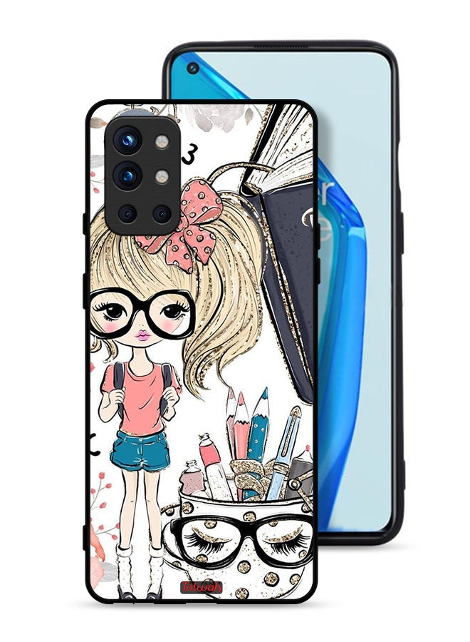 Tolwak OnePlus 9R 5G Protective Case Cover Unicorn Girl Art - Image 1