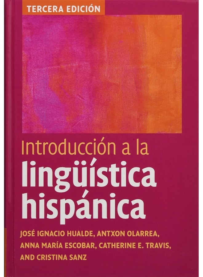 Introducción a la lingüística hispánica  - Image 1