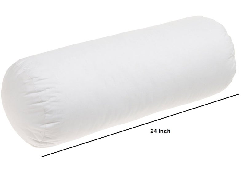 PumPum Hotel Quality White Bed Bolster Pillows for Sleeping -Set of 2 Pcs - Image 2