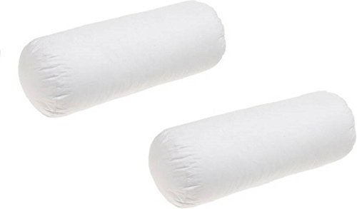 PumPum Hotel Quality White Bed Bolster Pillows for Sleeping -Set of 2 Pcs - Image 1
