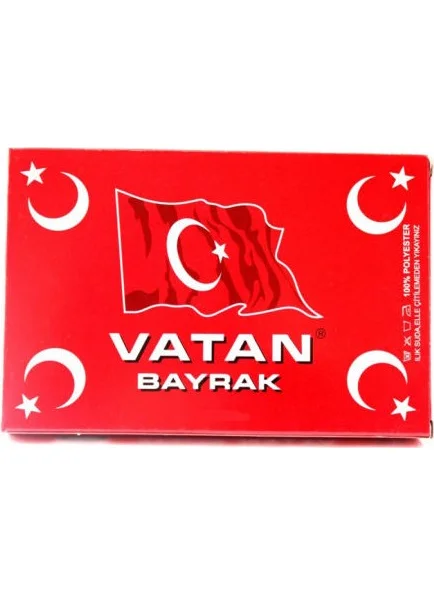 Elite Time Elit Time Flag Turkish Flag with Fabric Box 60X90 Cm Pk:1 Kl:120