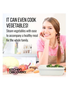 Y&D Microwave Pasta Cooke, No Boil, Mess, Fuss Recipes, Stick Cooker With Strainer Ready In As Little 10 Minutes for up to 4 Servings, Made For More Menus  - Image 3