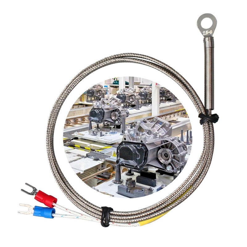 K Type Thermocouple Temperature Sensor 5mm Diameter Hole 3 Meters Industrial High Precision - Image 3
