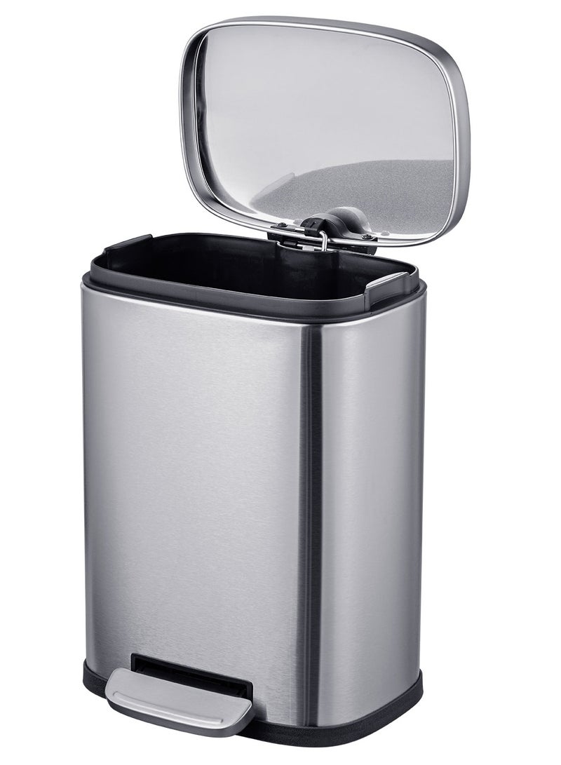 Noon East 5 Liters / 1.3 Gallon Kitchen Trash Can, Step On Garbage Can with Soft-Close Lid and Foot Pedal, With Inner Bucket for Kitchen, Bedroom, Bathroom, Office - Image 2