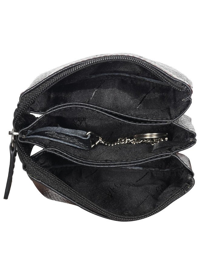 Sassora Genuine Leather Unisex Small Coin Pouch - Image 2