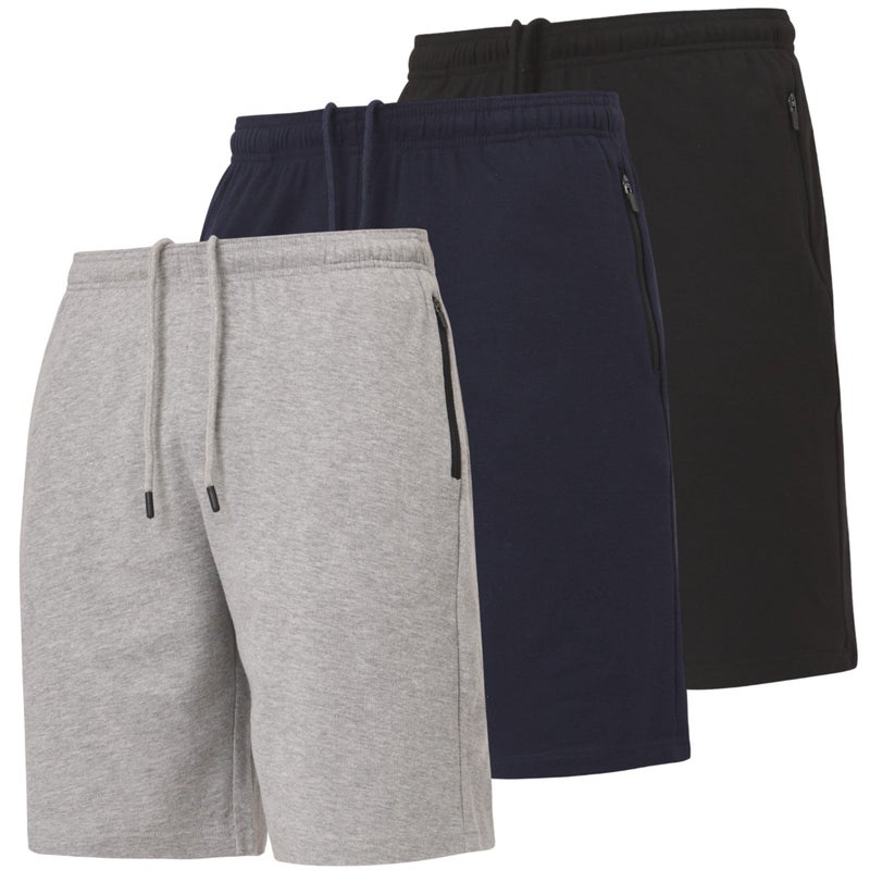 Ultra Performance 3 Pack Mens Shorts Casual Men's Athletic Short Workout Gym Shorts for Men with Zipper Pockets, Small - 5X - Image 1
