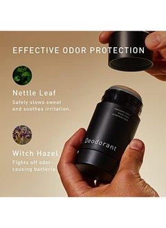 Hawthorne Mens Natural Stain-Free Deodorant, Aluminum-Free Clear Formula To Prevent Body Odor And Absorb Sweat With Witch Hazel, Nettle Leaf, Mint & Eucalyptus Scent, Under Arm Odor Protection, 2.6 Oz  - Image 5