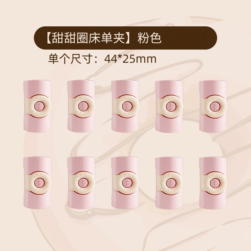 Quilt Fasteners To Prevent Duvet Covers From Slipping, Home Quilt Cover Fixing Clips, Bed Sheet Clips With Anti-Slip Design - Image 1