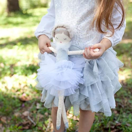 Mon Ami Angel Stuffed Doll - 15", Silver, Soft Elegant Plush Doll for Little Girls, Use as Toy or Room Decor, Great Gift for Kids of All Ages - Image 5