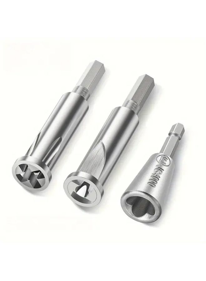 Large Hexagonal Wire Wrapping Tool Steel Stripper Twister Drill Driver Electrician Connector - Image 1