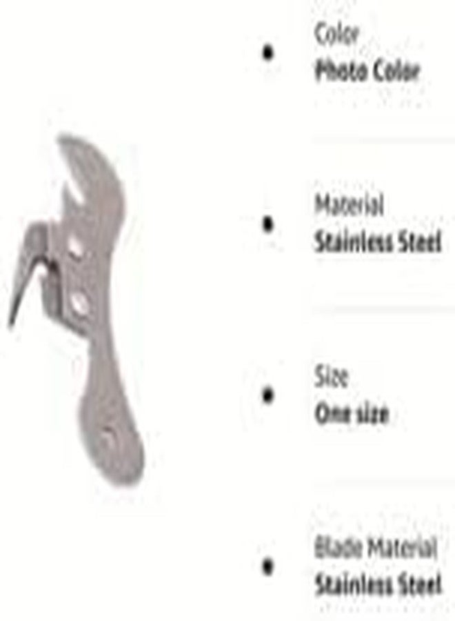 DPWOUM 2Pcs Silver Stainless Steel Can Opener Manual Can Opener Multifunctional Kitchen Accessories, Manual Can Openers, Manual - Image 3